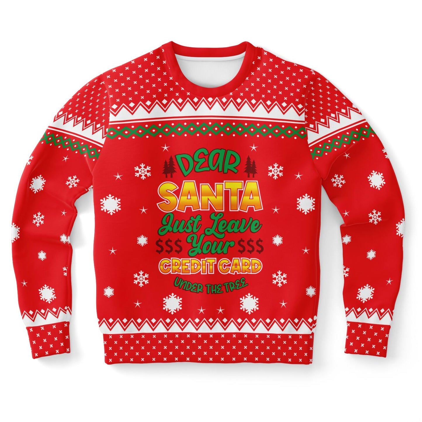 Credit Card Christmas Sweatshirt