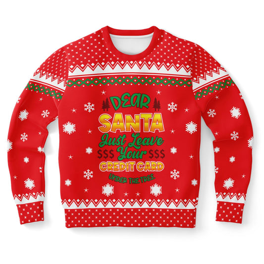 Credit Card Christmas Sweatshirt