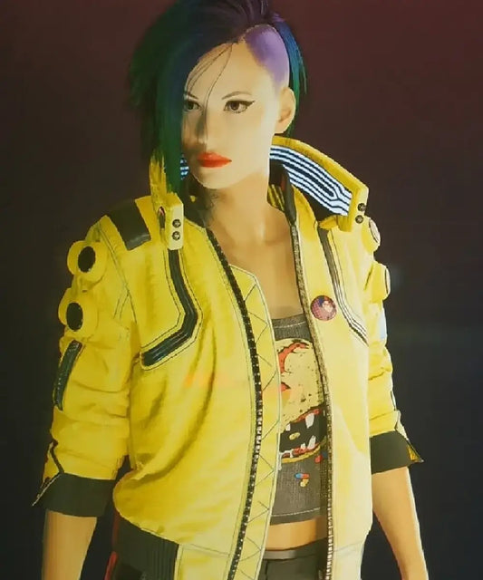 Cyberpunk 2077 Judy Yellow Jacket
