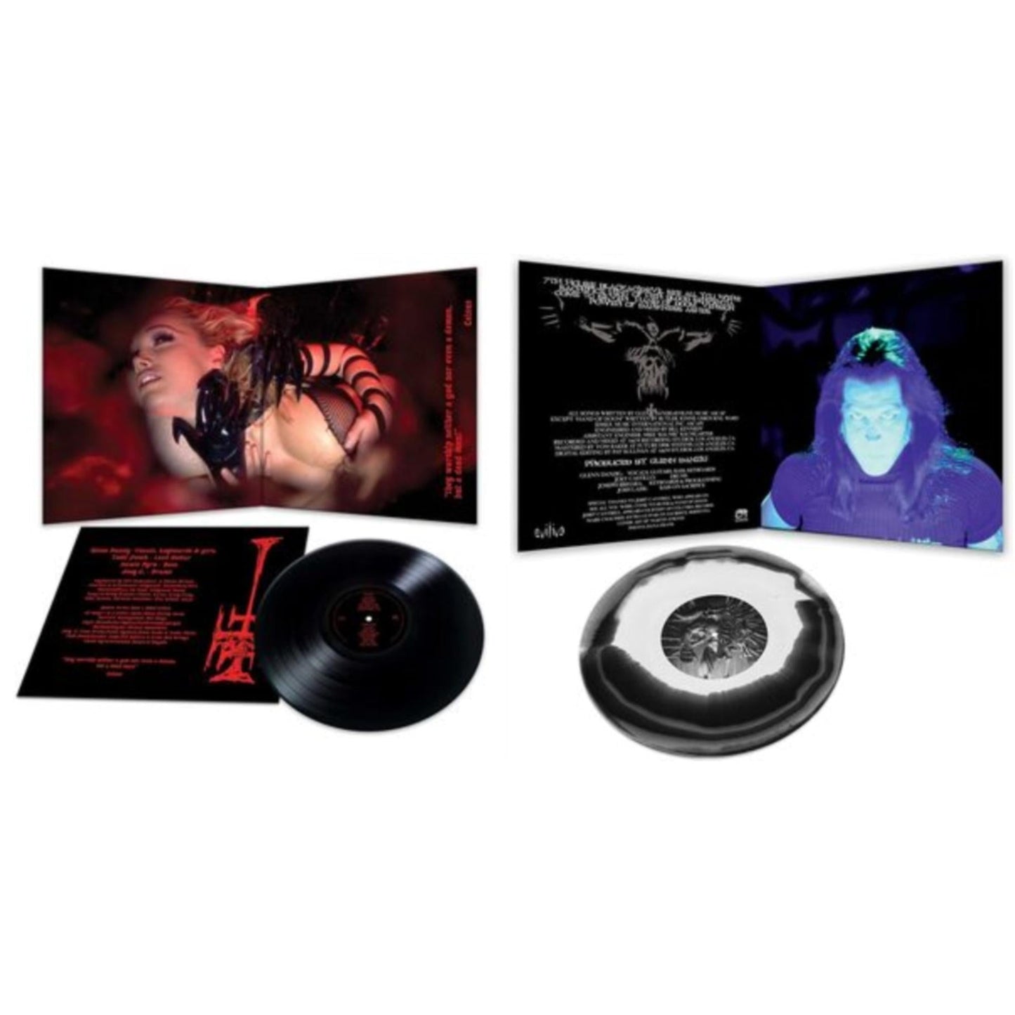 Danzig 5: Blackacidevil (Black & White Haze LP Vinyl) & 777: I Luciferi
