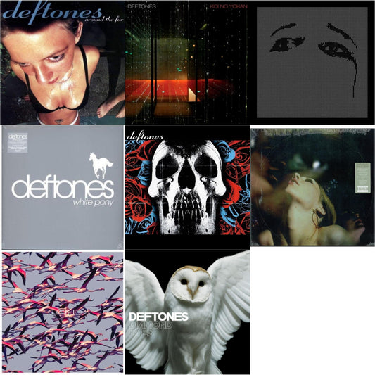 Deftones & Ohms & Gore (White LP Vinyl) & Koi No Yokan & Saturday Night Wrist & Around The Fur (180G) & White Pony & Diamond Eyes