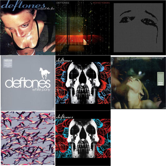 Deftones & Deftones (X) (20Th Anniversary/Ruby Red LP Vinyl) & Ohms & Gore (White LP Vinyl) & Koi No Yokan & Saturday Night Wrist & Around The Fur (180G) & White Pony