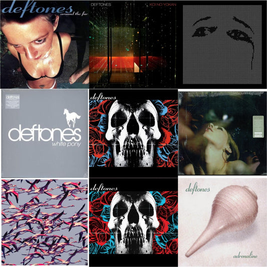 Deftones & Deftones (X) (20Th Anniversary/Ruby Red LP Vinyl) & Ohms & Gore (White LP Vinyl) & Koi No Yokan & Saturday Night Wrist & Around The Fur (180G) & Adrenaline & White Pony