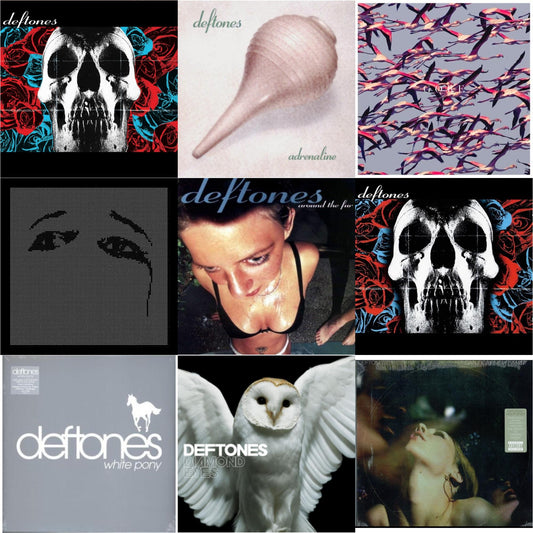 Deftones & Deftones (X) (20Th Anniversary/Ruby Red LP Vinyl) & Ohms & Gore (White LP Vinyl) & Saturday Night Wrist & Around The Fur (180G) & Adrenaline & White Pony & Diamond Eyes