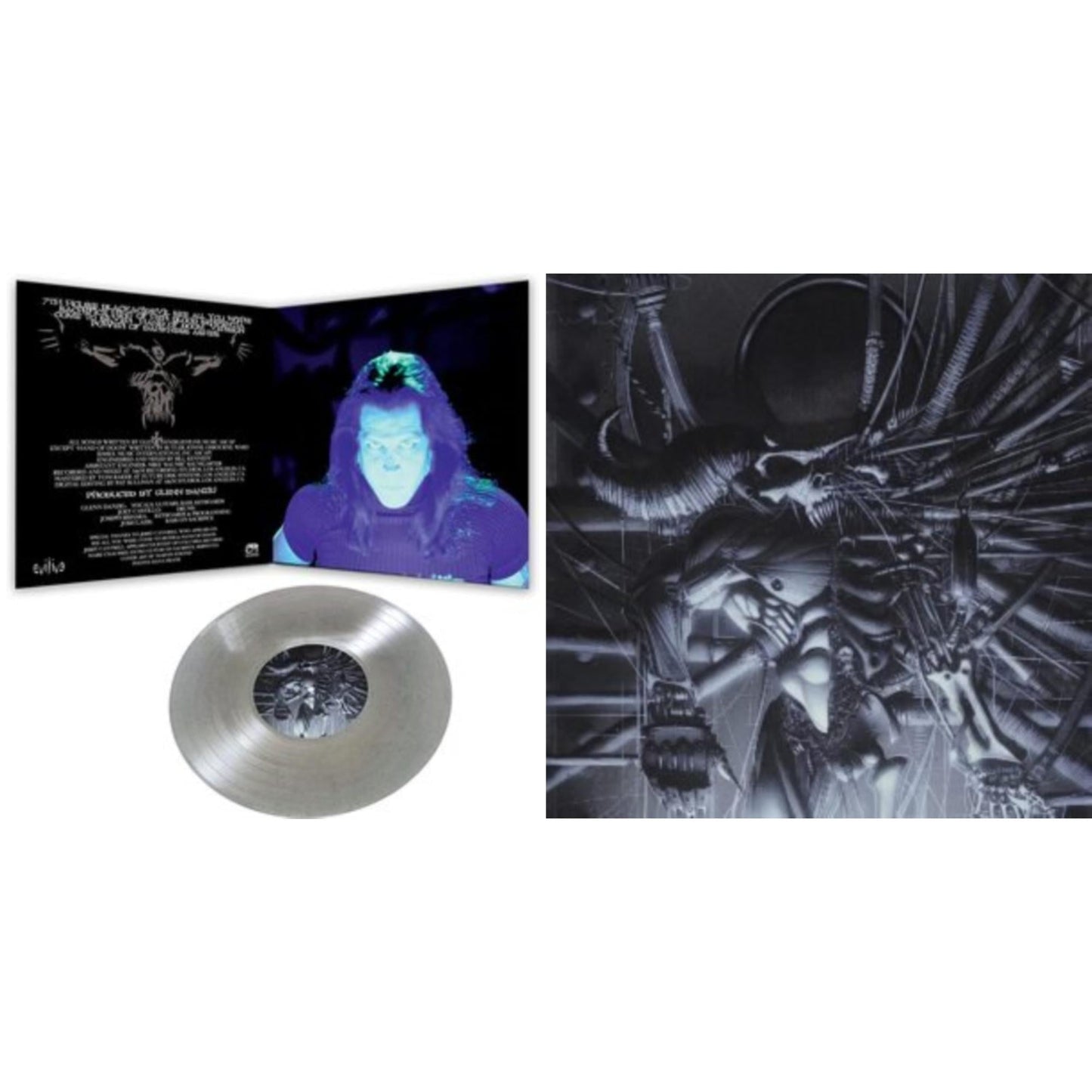Danzig 5: Blackacidevil (Black LP Vinyl) & Danzig 5: Blackout (Glitter LP Vinyl)