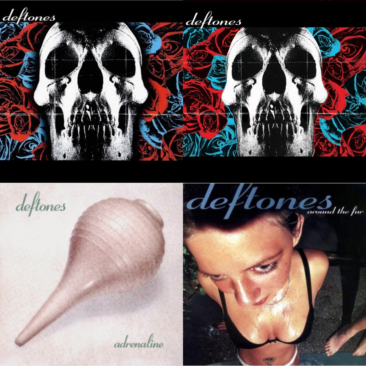 Deftones & Deftones (X) (20Th Anniversary/Ruby Red LP Vinyl) & Around The Fur (180G) & Adrenaline