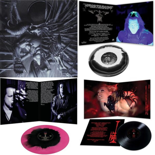 Danzig 5: Blackacidevil (Black LP Vinyl) & Danzig 5: Blackacidevil (Black & White Haze LP Vinyl) & Sings Elvis (Pink & Black Haze LP Vinyl) & 777: I Luciferi