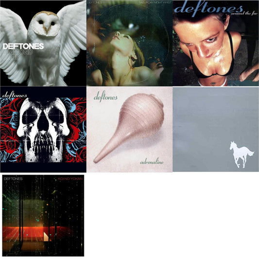 Deftones - Saturday Night Wrist & Adrenaline & Around The Fur & White Pony & Deftones & Koi No Yokan & Diamond Eyes - CD Bundle