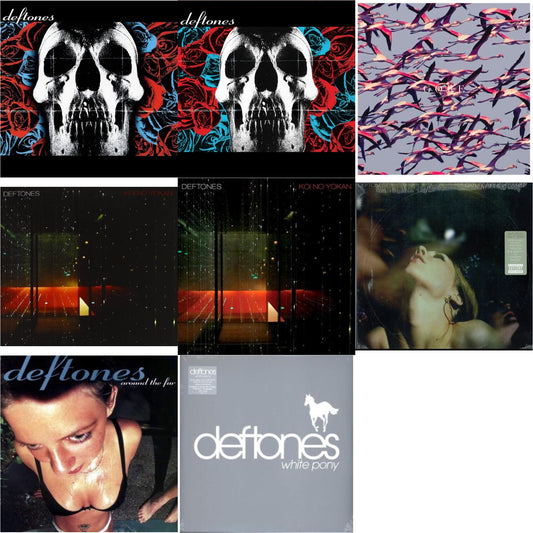 Deftones & Deftones (X) (20Th Anniversary/Ruby Red LP Vinyl) & Gore (White LP Vinyl) & Koi No Yokan & Koi No Yokan & Saturday Night Wrist & Around The Fur (180G) & White Pony