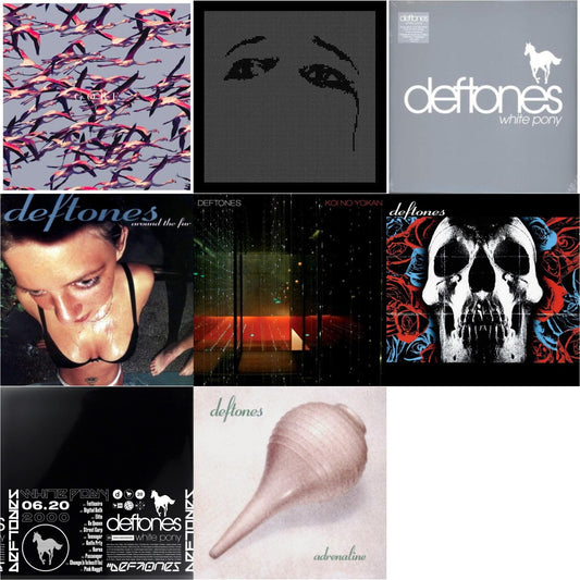 Deftones & White Pony (X) (20Th Anniversary Deluxe Edition/4LP) (I) & Ohms & Gore (White LP Vinyl) & Koi No Yokan & Around The Fur (180G) & Adrenaline & White Pony
