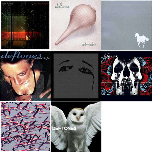 Deftones - Adrenaline & Around The Fur & White Pony & Deftones & Ohms & Gore & Koi No Yokan & Diamond Eyes - CD Bundle