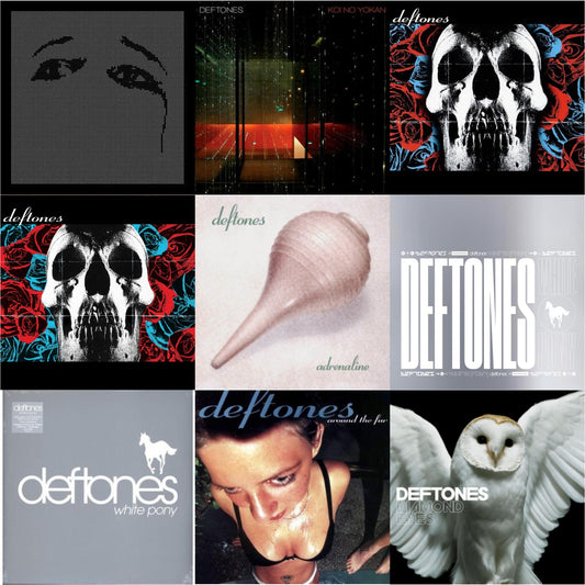 Deftones & Deftones (X) (20Th Anniversary/Ruby Red LP Vinyl) & Ohms & White Pony (X) (20Th Anniversary Deluxe Edition/Super Deluxe) & Koi No Yokan & Around The Fur (180G) & Adrenaline & White Pony & Diamond Eyes