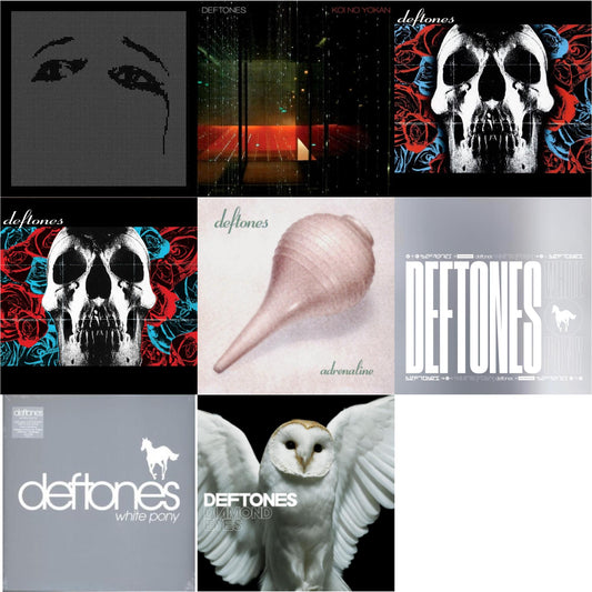 Deftones & Deftones (X) (20Th Anniversary/Ruby Red LP Vinyl) & Ohms & White Pony (X) (20Th Anniversary Deluxe Edition/Super Deluxe) & Koi No Yokan & Adrenaline & White Pony & Diamond Eyes