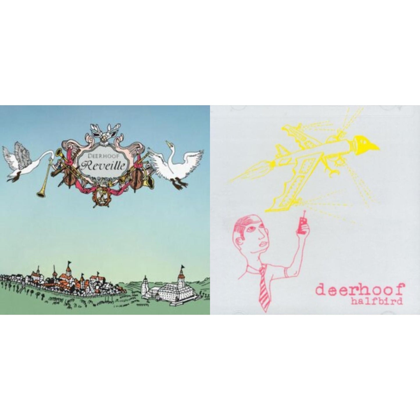 Reveille (Clear Sun LP Vinyl) & Halfbird (Pink & Yellow Split LP Vinyl)