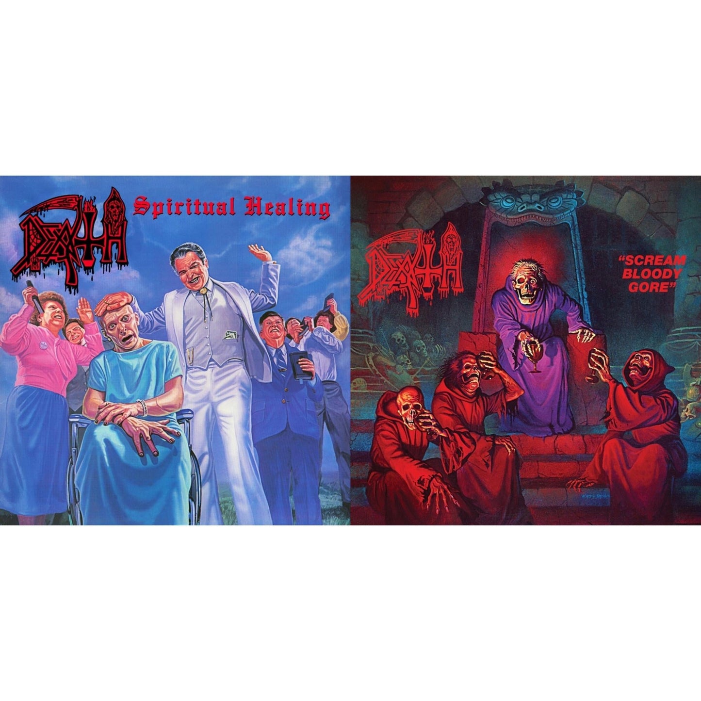 Spiritual Healing & Scream Bloody Gore (Reissue)