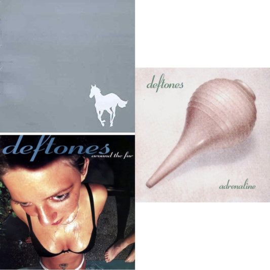Deftones - Adrenaline & Around The Fur & White Pony - CD Bundle