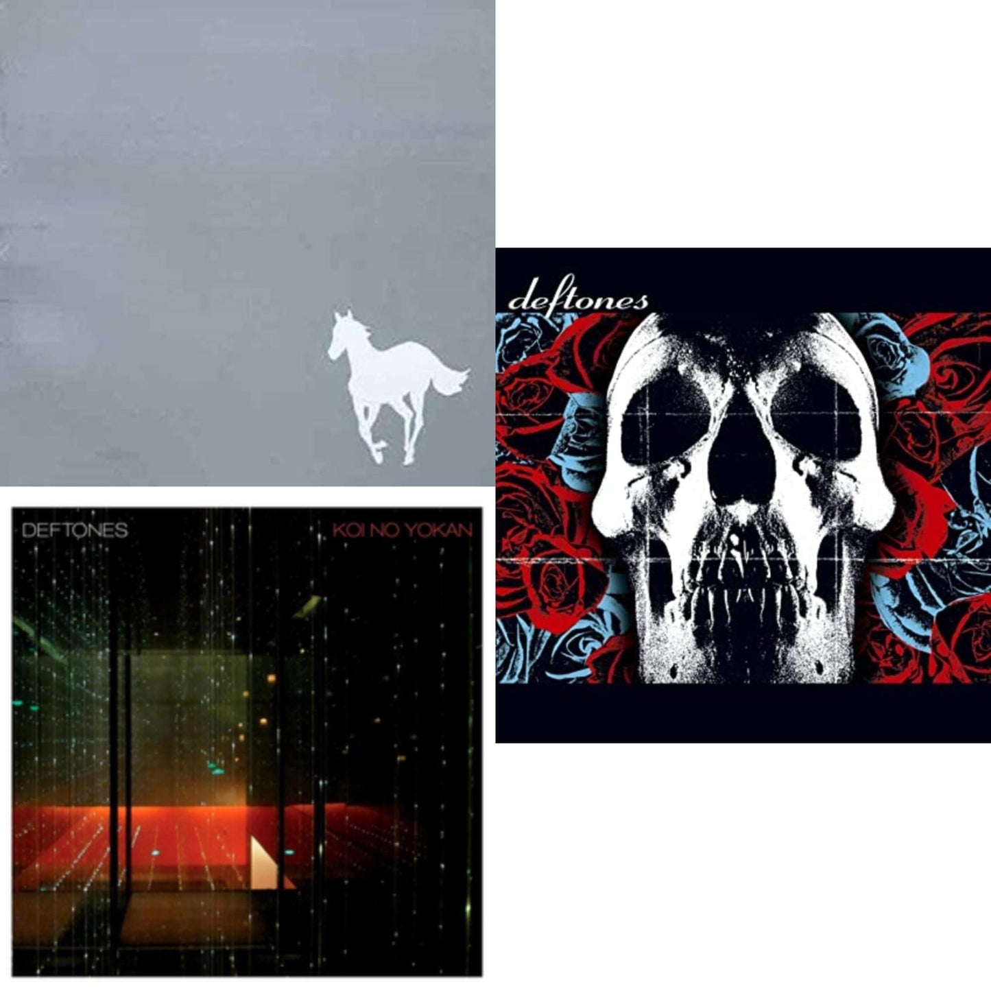 Deftones - White Pony & Deftones & Koi No Yokan - CD Bundle