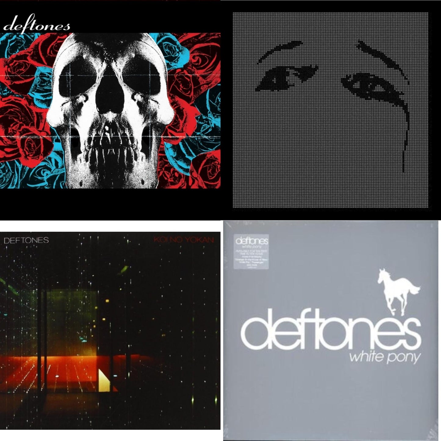 Deftones (X) (20Th Anniversary/Ruby Red LP Vinyl) & Ohms & Koi No Yokan & White Pony