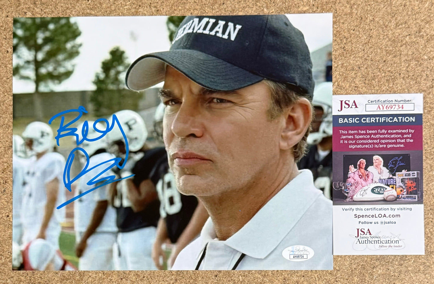 Billy Bob Thornton Signed Coach Gaines Friday Night Lights 8x10 Photo JSA COA