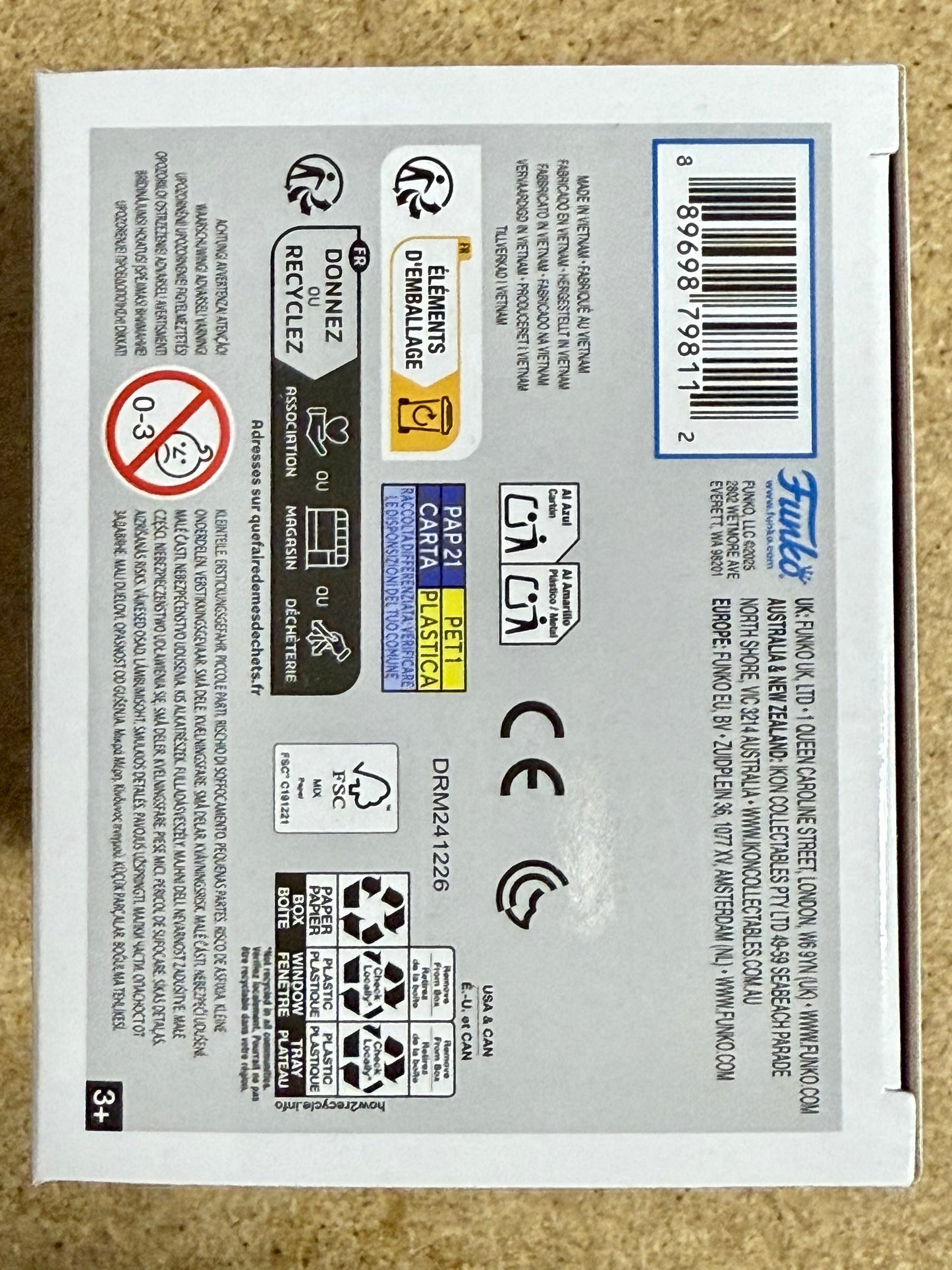 Funko Pop! Rocks Plus School Girl Britney Spears At Desk #444 Hit Me Baby One More Time