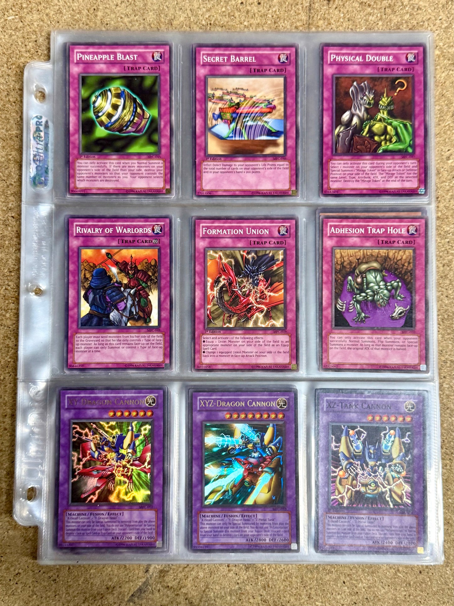 Yu-Gi-Oh! Magicians Force Complete Set MFC 000-107 Dark Magician Girl