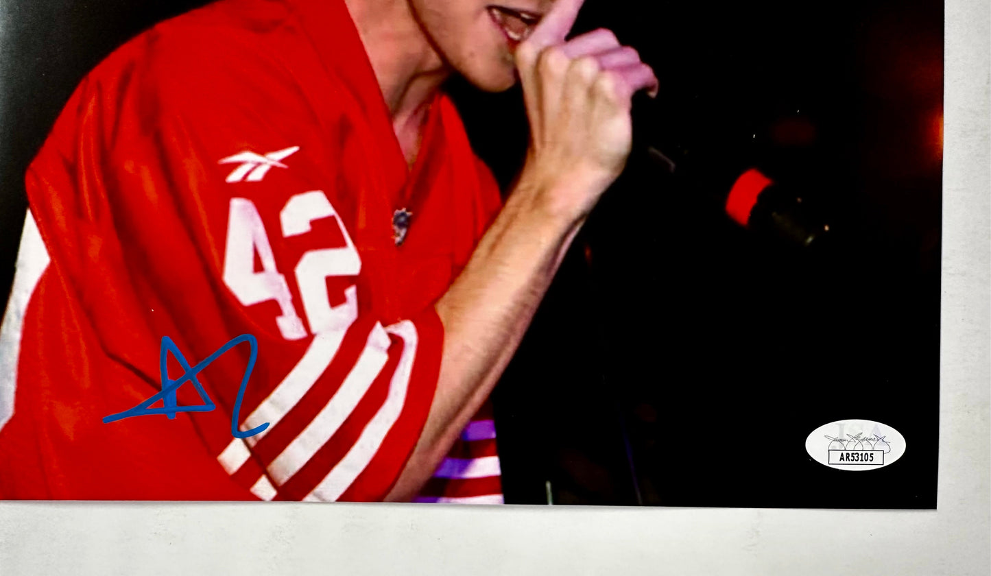 Rapper Asher Roth Signed 8x10 Photo With JSA COA I Love College Party Rap