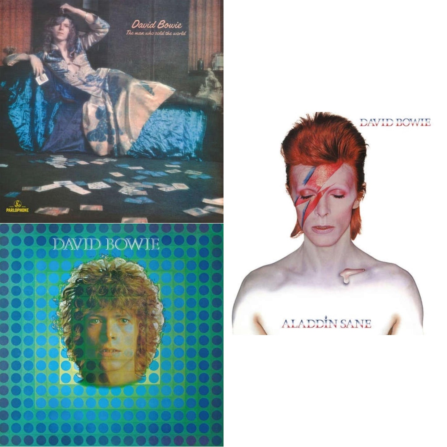 Man Who Sold The World (2015 Remaster) & David Bowie Aka Space Oddity & Aladdin Sane