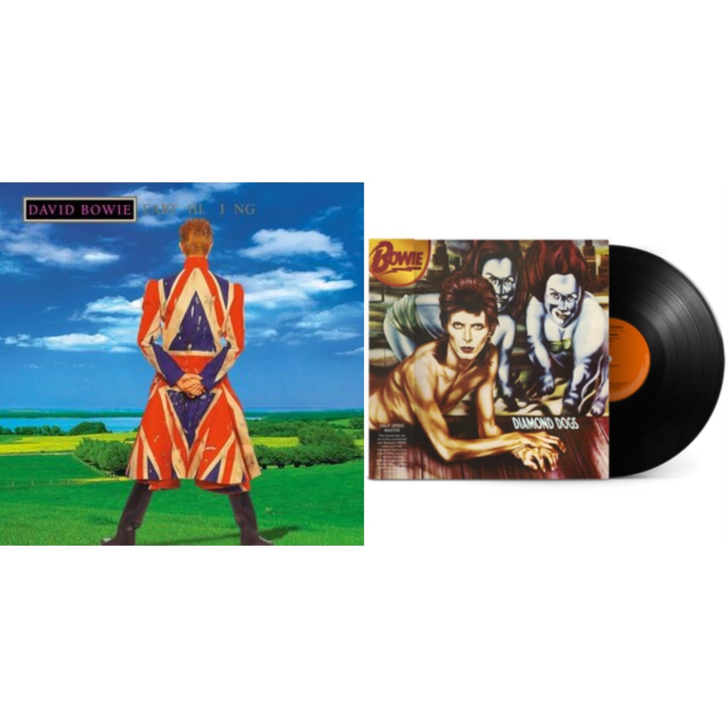 Earthling (2021 Remaster/2LP) & Diamond Dogs (50Th Anniversary Half Speed Master)