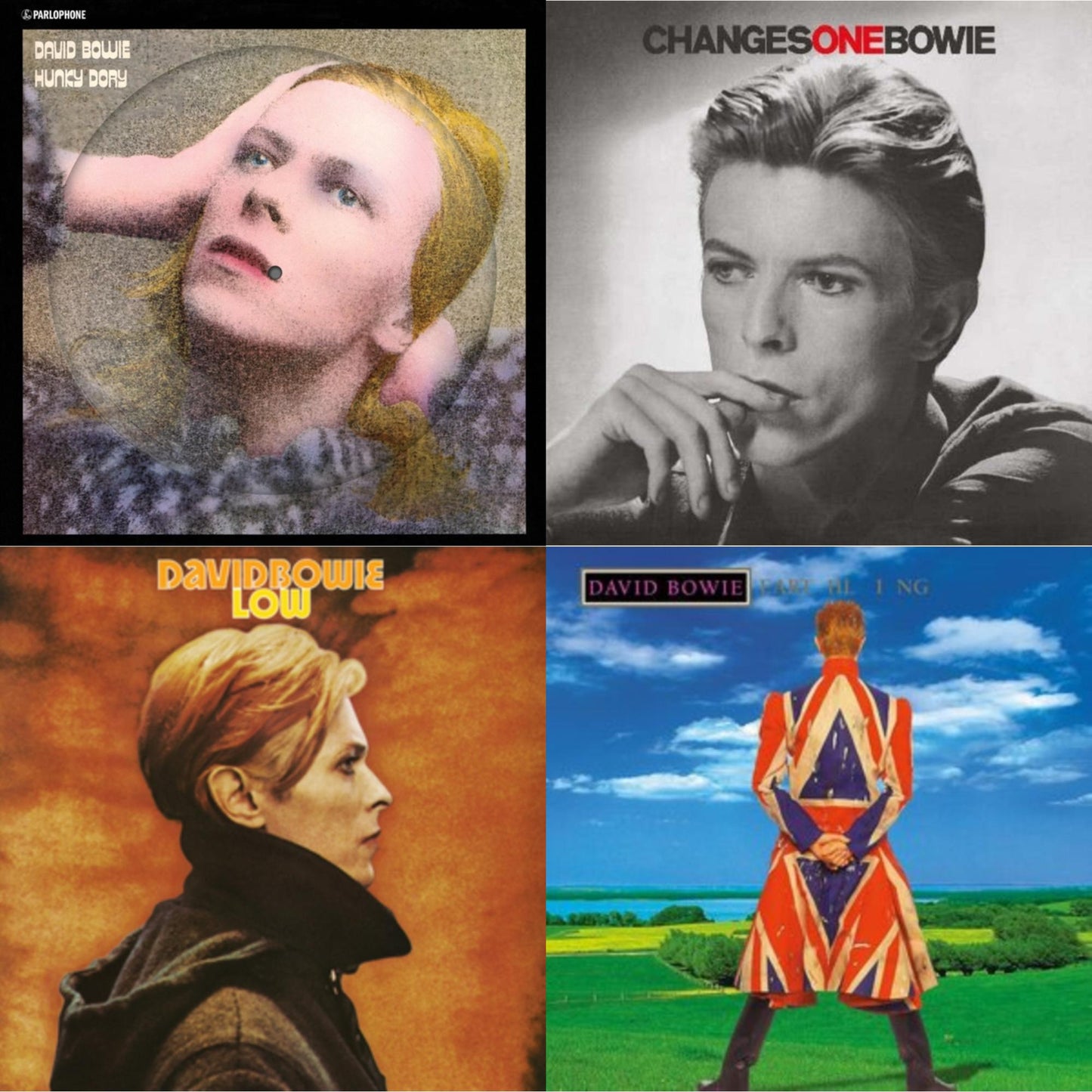Earthling (2021 Remaster/2LP) & Low (2017 Remaster) & Changesonebowie (180G) & Hunky Dory (2015 Remaster/50Th Anniv/Picture Disc)