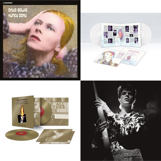 Live Los Angeles 1974 (White LP Vinyl/Limited) & Ziggy Stardust & The Spiders From Mars Ost (50Th Anniversary/2LP) & Rock N Roll Star & Hunky Dory