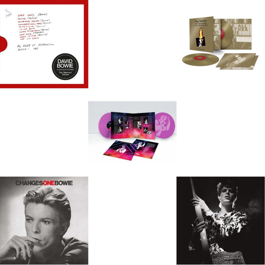 Mercury Demos & Changesonebowie (180G) & Live In Rio 1990 (Pink LP Vinyl/180G/Limited) & Ziggy Stardust & The Spiders From Mars Ost (50Th Anniversary/2LP) & Rock N Roll Star