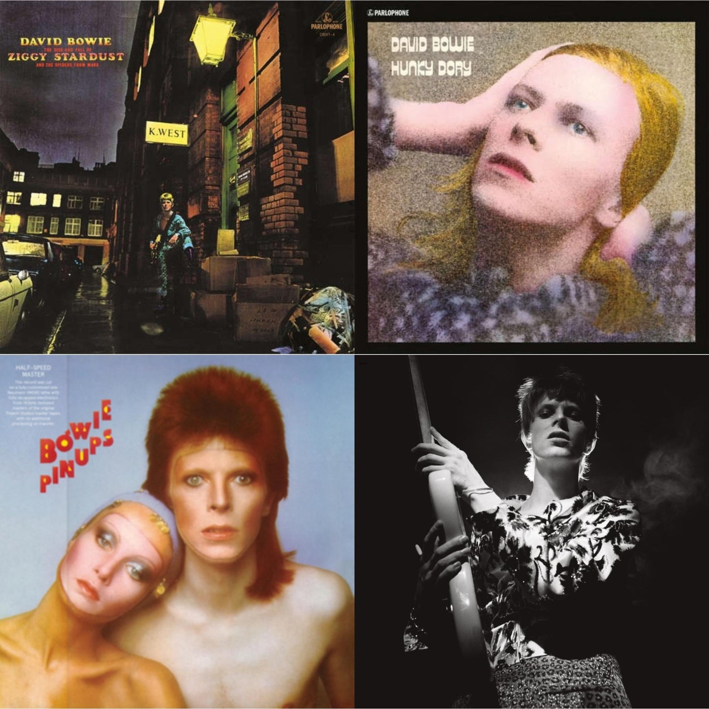 Pinups (2015 Remaster) & Rock N Roll Star & Rise & Fall Of Ziggy Stardust (2012 Remaster) & Hunky Dory