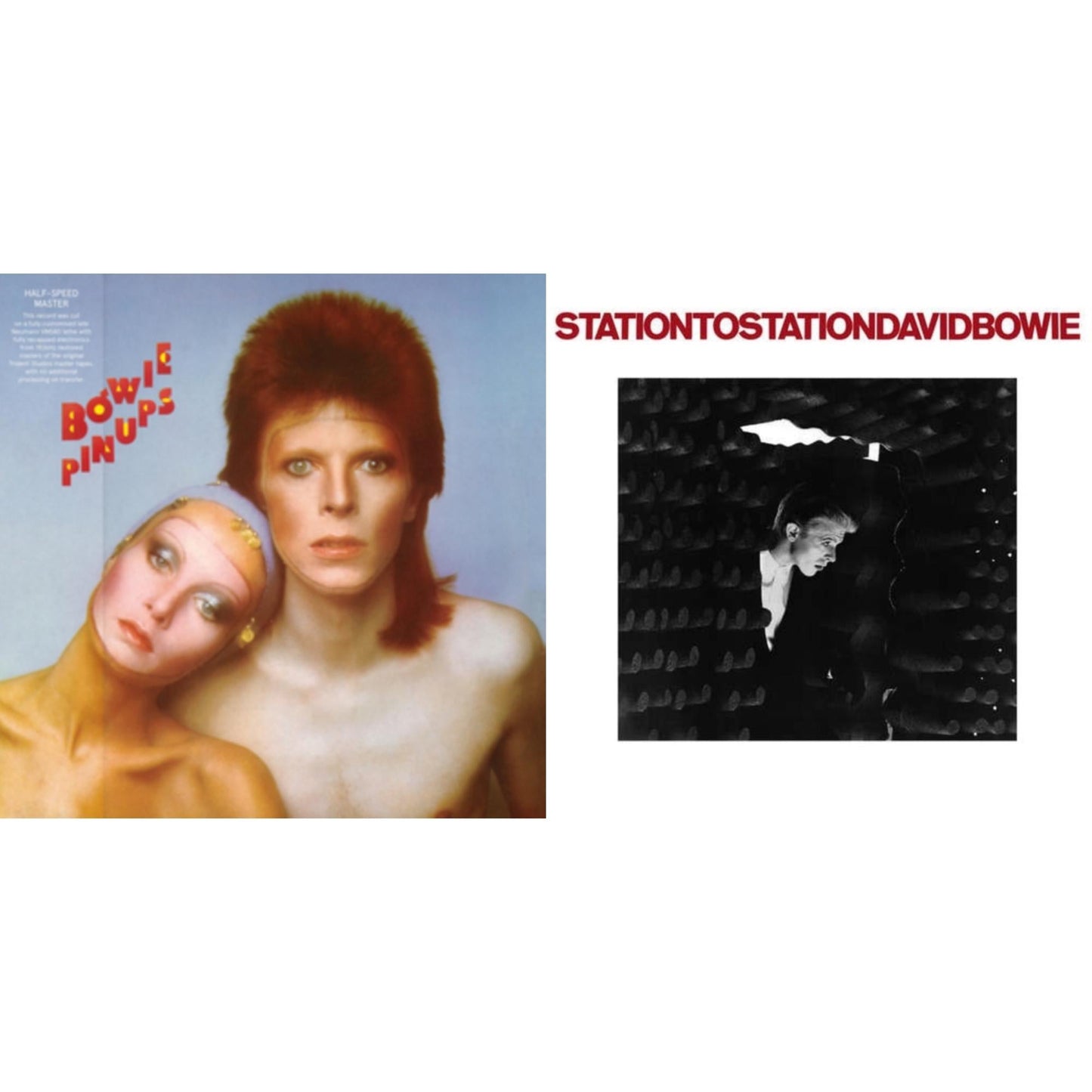 David Bowie - Station To Station (2016 Remastered Version) & Pinups (2015 Remaster) - LP Vinyl Bundle
