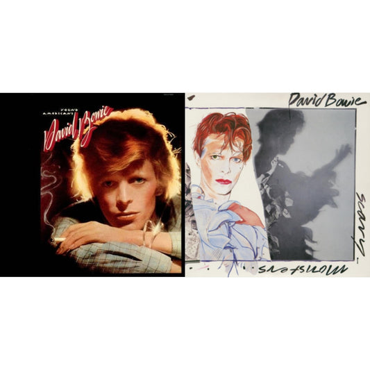 David Bowie - Scary Monsters (& Super Creeps) (2017 Remaster) & Young Americans (2016 Remastered Version) - LP Vinyl Bundle