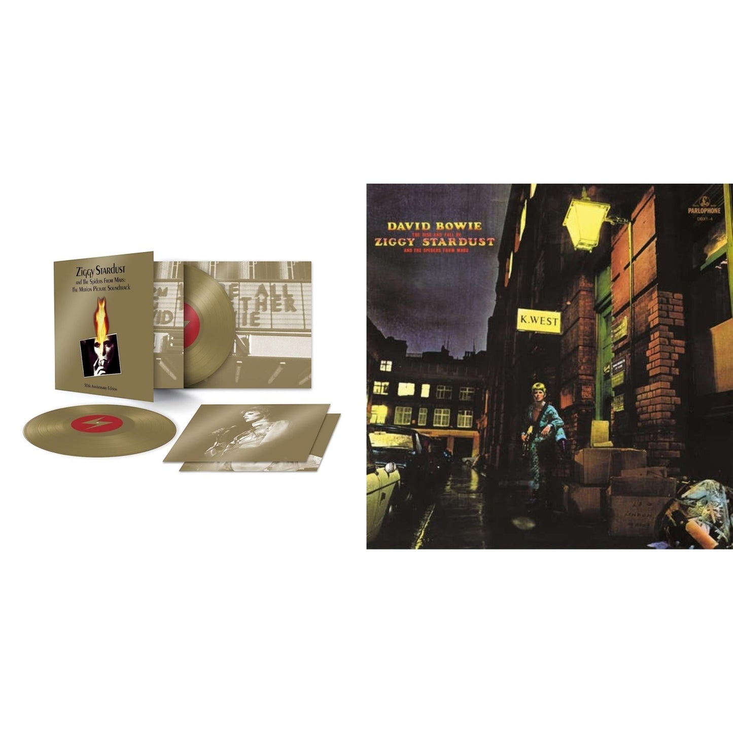Ziggy Stardust & The Spiders From Mars Ost (50Th Anniversary/2LP) & Rise & Fall Of Ziggy Stardust (2012 Remaster)