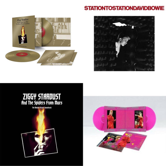 Station To Station (2016 Remastered Version) & Montreal '87 (Limited/Pink LP Vinyl) & Ziggy Stardust & The Spiders From Mars Ost (50Th Anniversary/2LP) & Ziggy Stardust & The Spiders From Mars Ost (2LP)