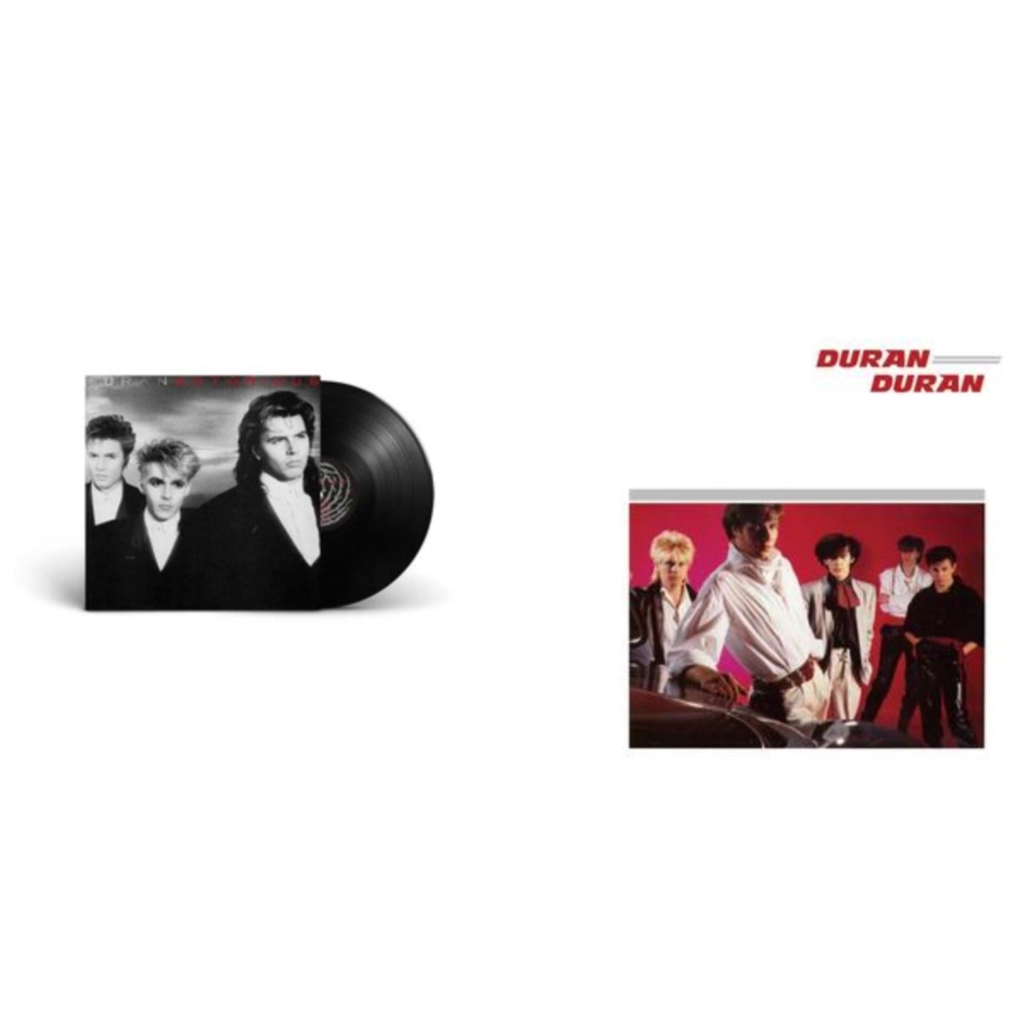 Duran Duran - Duran Duran (2010 Remaster) & Notorious (2010 Remaster) - LP Vinyl Bundle