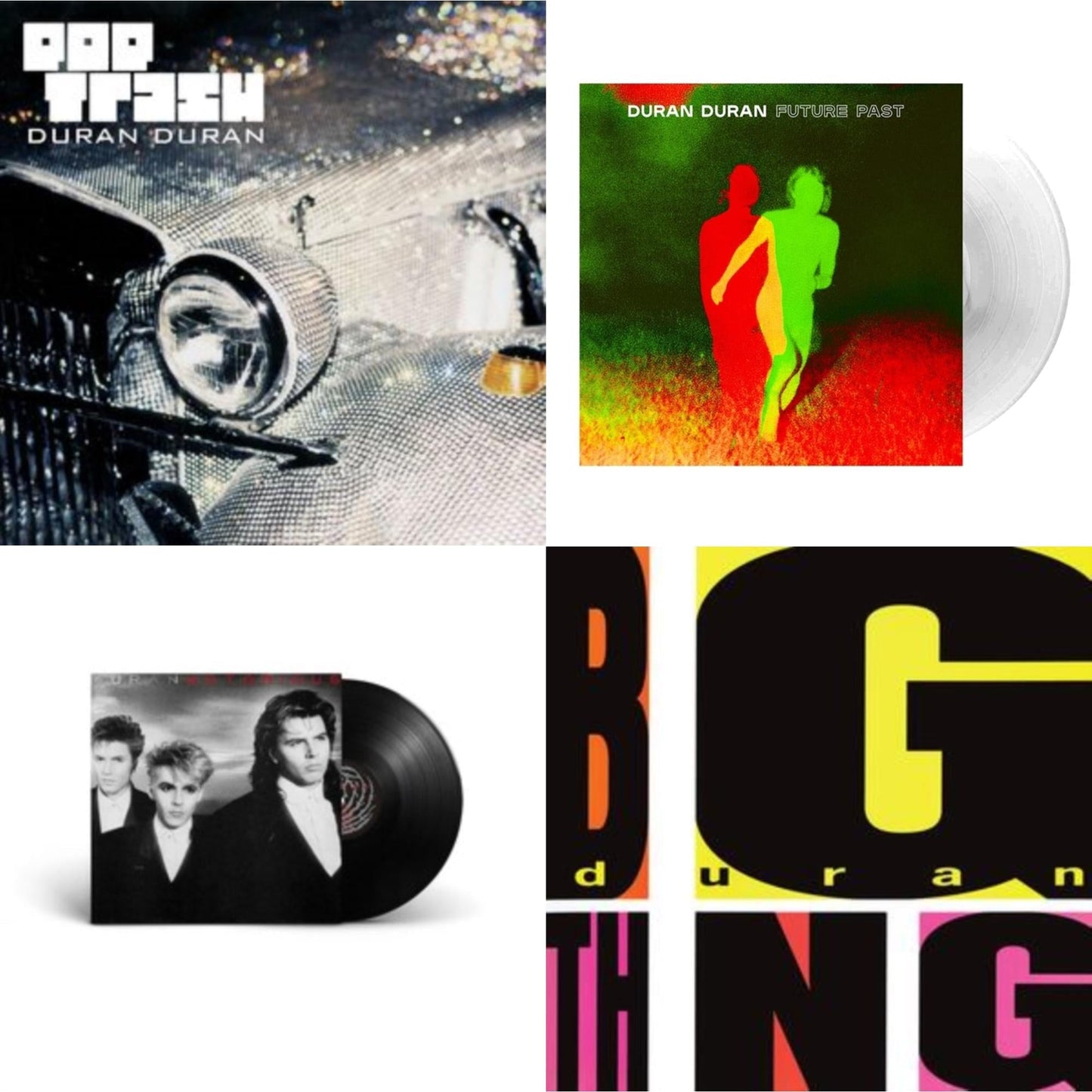 Duran Duran - Future Past & Pop Trash (2LP) & Notorious (2010 Remaster) & Big Thing (2010 Remaster)