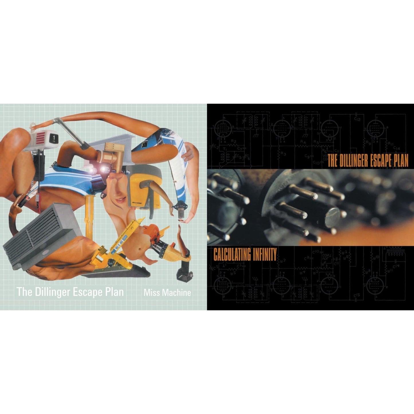 Calculating Infinity (Coloured LP Vinyl) & Miss Machine (Coloured LP Vinyl)