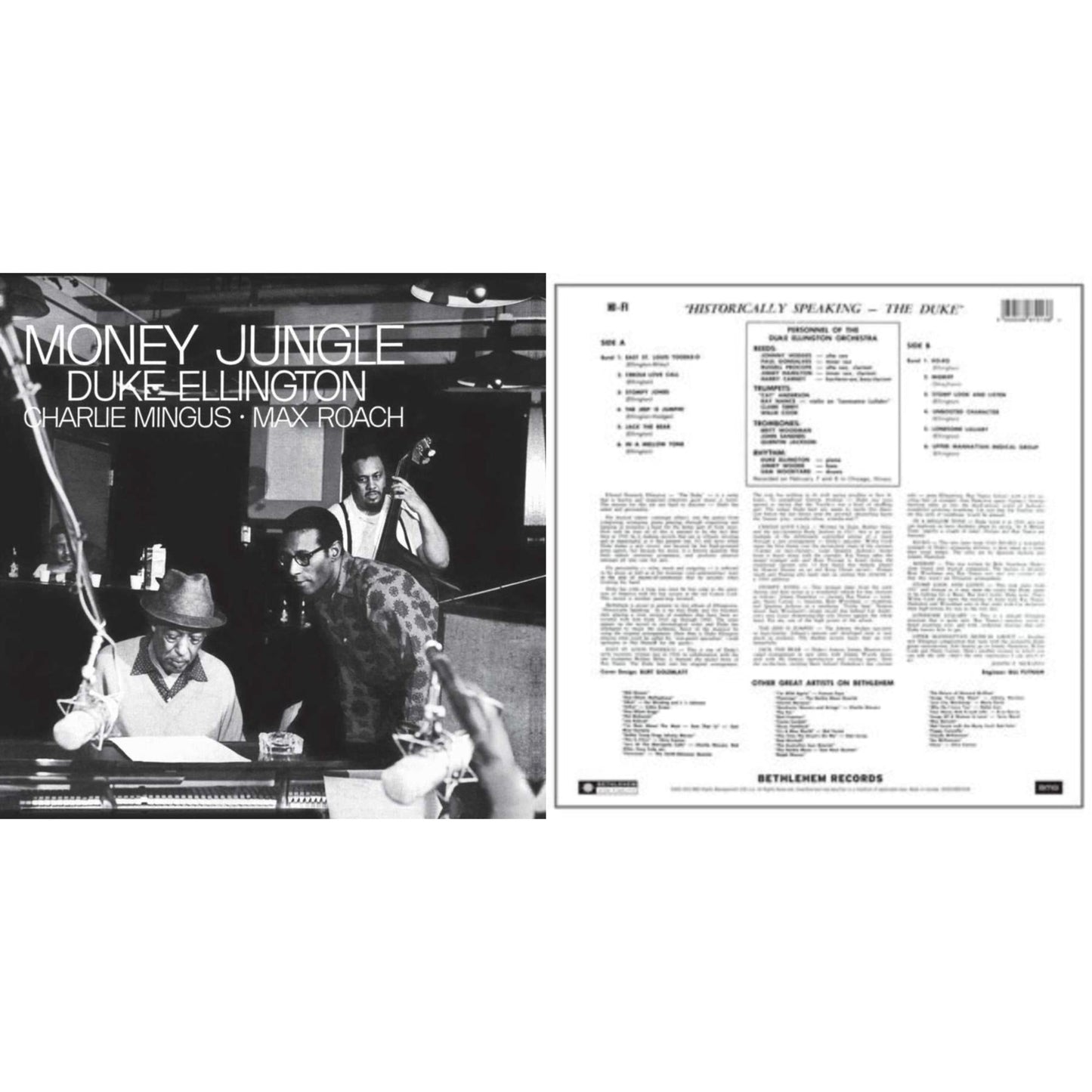 Historically Speaking - The Duke & Money Jungle (Blue Note Tone Poet Series)