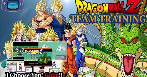 DBZ Team Training GBA ROM Hack Video Game Cartridge Pokemon