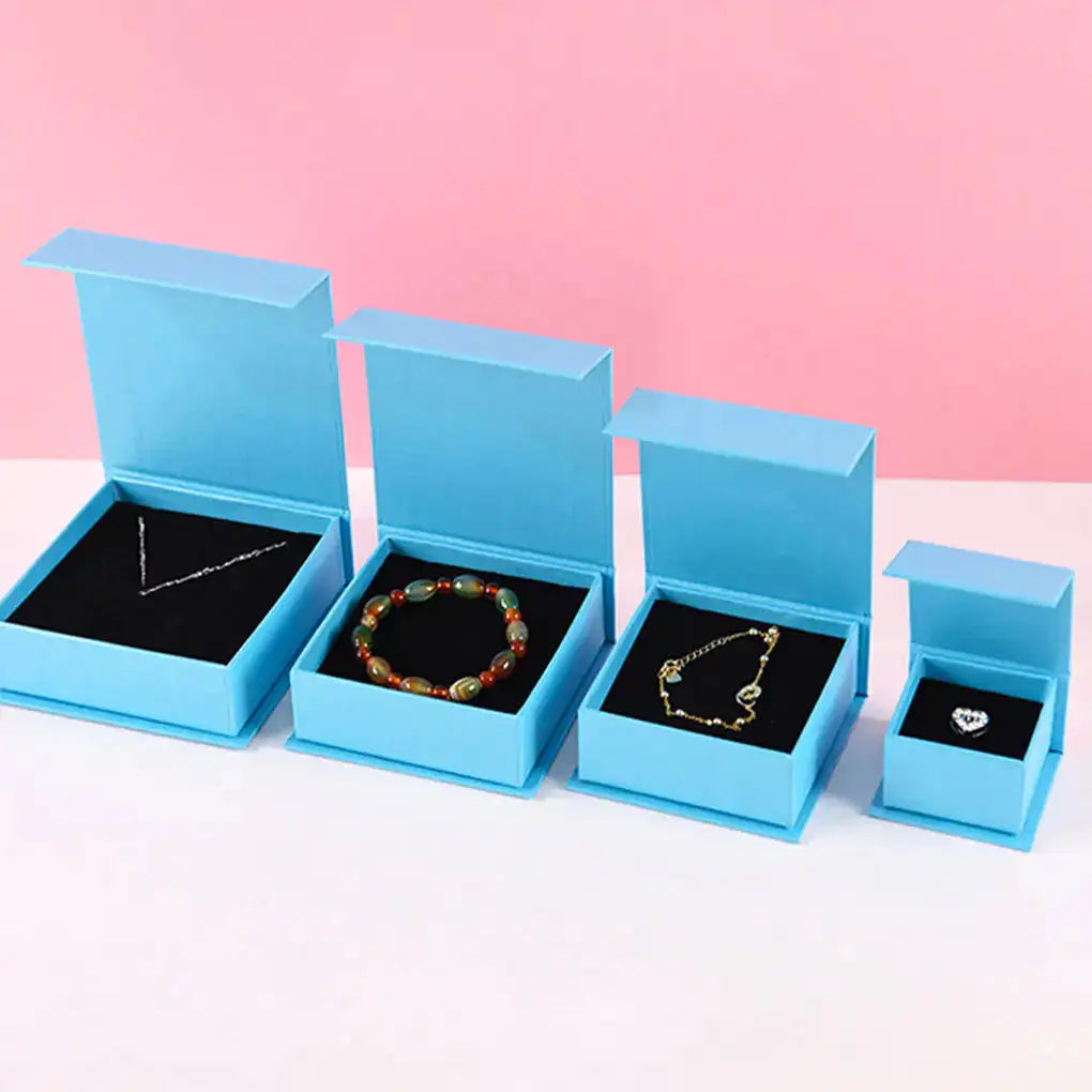 Cardboard Jewelry Box for Earrings and Necklaces Display