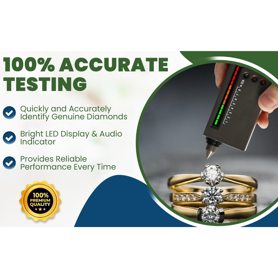 GTE Complete Gold, Silver, & Platinum Jewelry Testing & Appraisal Kit – Professional Grade