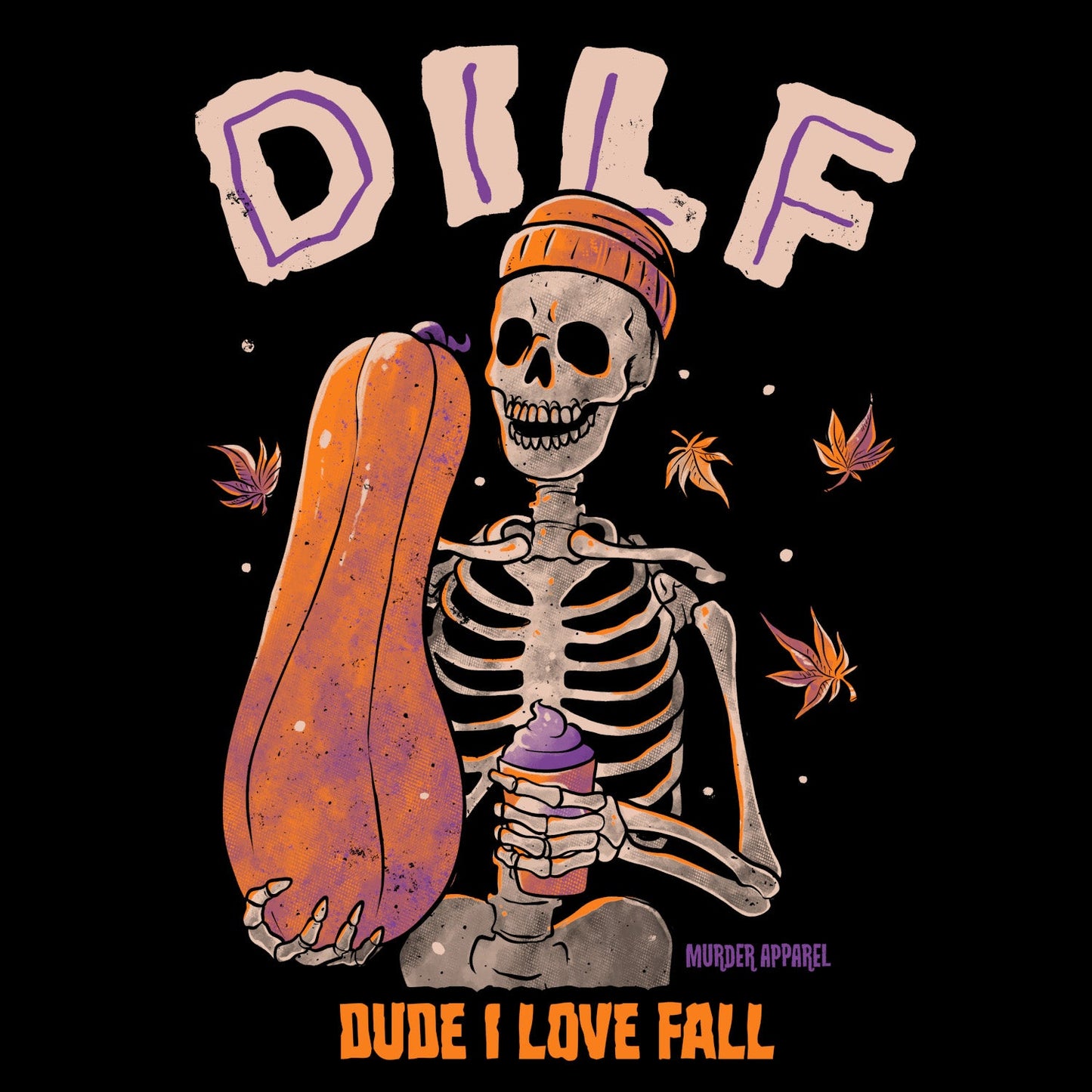 Dude I Love Fall DILF T-shirt
