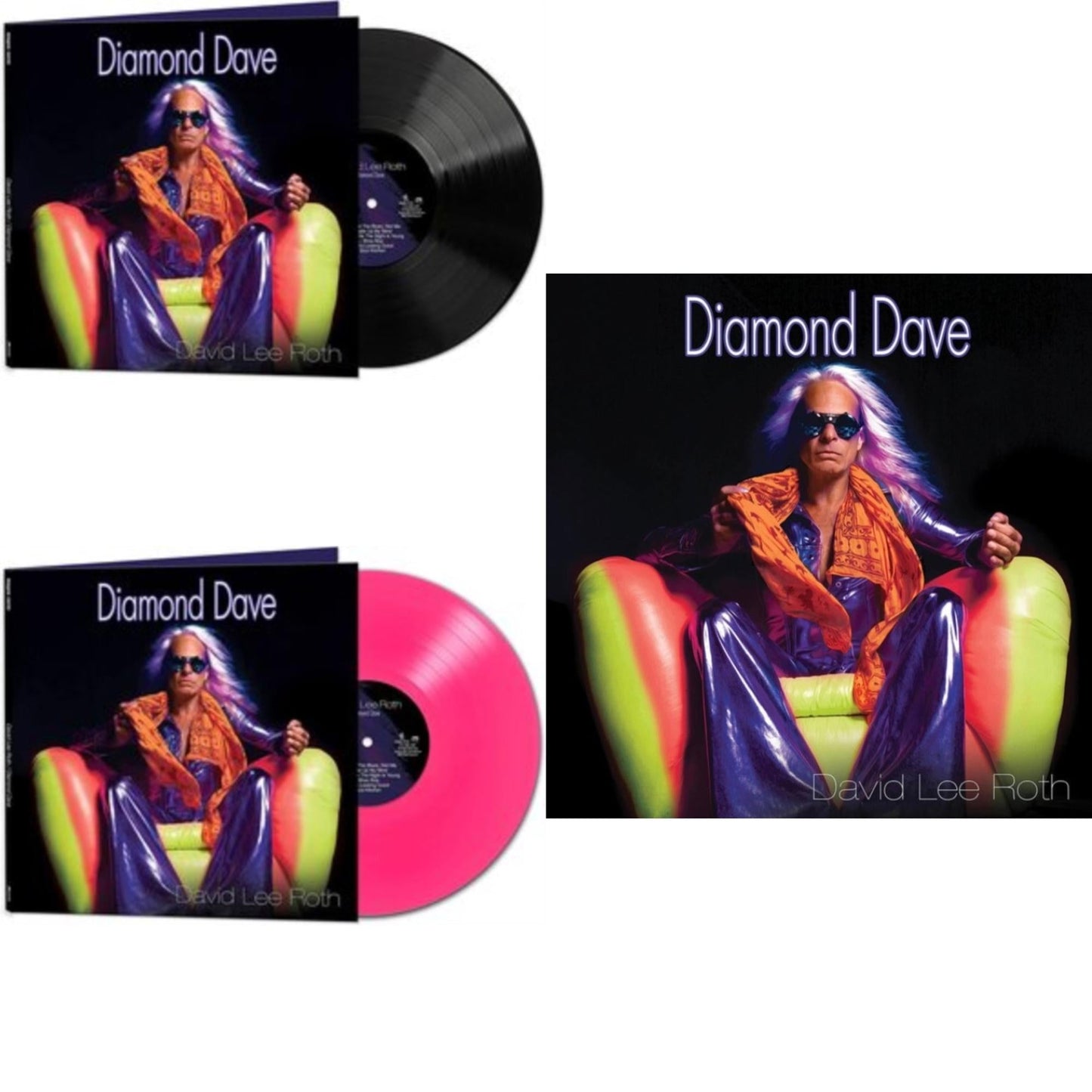 Diamond Dave (Pink LP Vinyl) & Diamond Dave & Diamond Dave (Pink LP Vinyl)