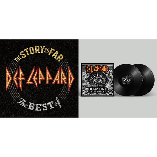 Def Leppard - Diamond Star Halos (2LP) & Story So Far: The Best Of Def Leppard (2 LP)