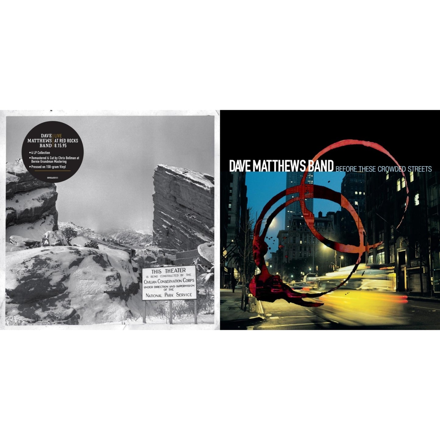 Dave Matthews Band - Before These Crowded Streets (2LP) & Live At Red Rocks 8.15.95 (4LP/150G/Box)