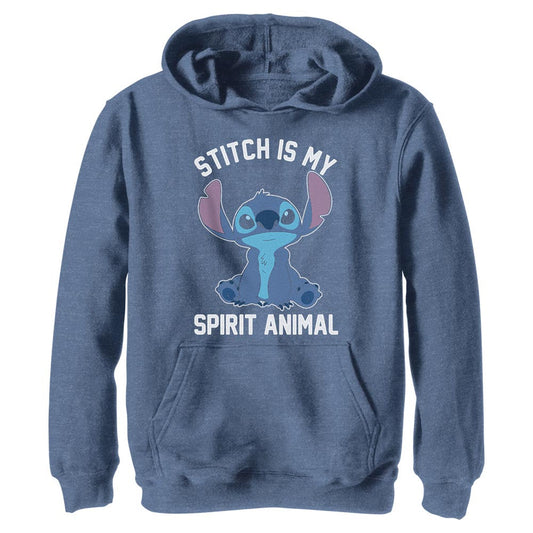 Disney Stitch Spirital Animal Boys Kids Lightweight Hoodie