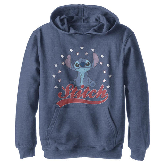 Disney Stitch Americana Boys Kids Lightweight Hoodie