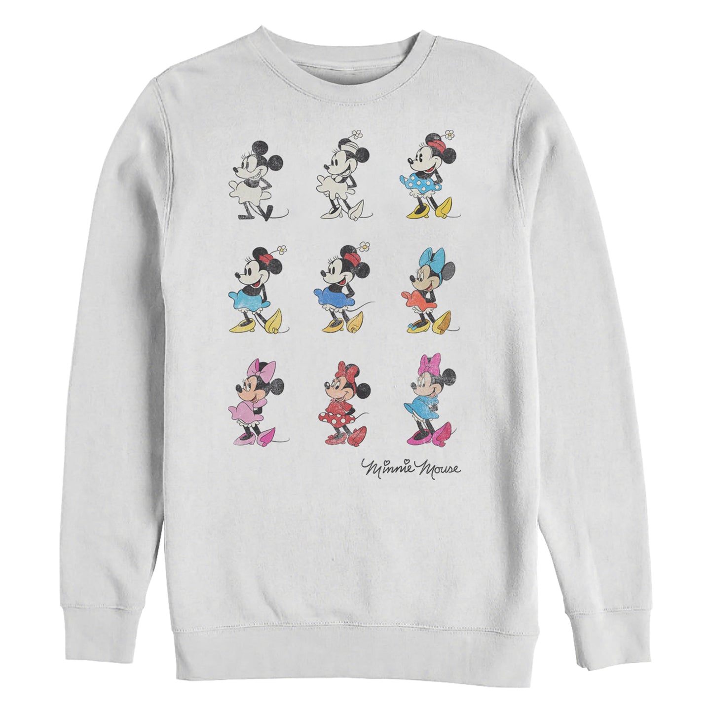Disney Minnie Evolution Mens Sweatshirt